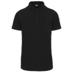 Polo col boutons pression manches courtes homme