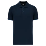Polo Day To Day contrasté manches courtes homme