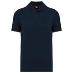 Polo Day To Day contrasté manches courtes homme