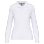 Polo manches longues femme