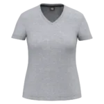 T-shirt écoresponsable col V antibactérien femme