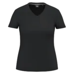 T-shirt écoresponsable col V antibactérien femme