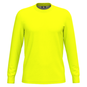 T-shirt unisexe écoresponsable manches longues coton/polyester