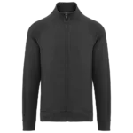 Veste molleton coton manches raglan unisexe