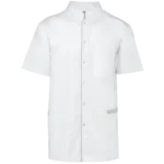 Blouse polycoton avec boutons-pression homme