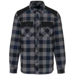 Chemise à carreaux avec poches homme