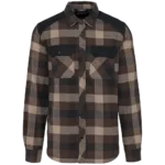 Chemise à carreaux avec poches homme