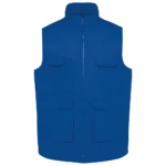Gilet polycoton multipoches rembourré unisexe
