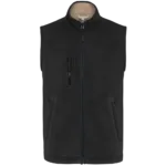 Bodywarmer polaire avec intérieur sherpa unisexe