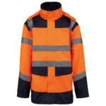 Parka de sécurité recyclée 4 en 1 unisexe