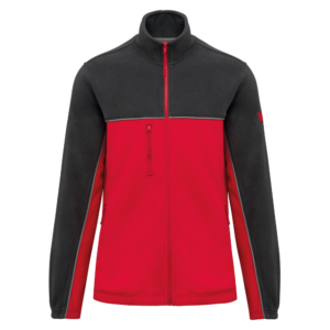 Veste micropolaire bicolore écoresponsable unisexe