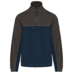 Veste micropolaire bicolore écoresponsable unisexe