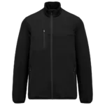 Veste recyclée en polytricot homme