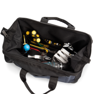 Sac à outils avec fond plastique