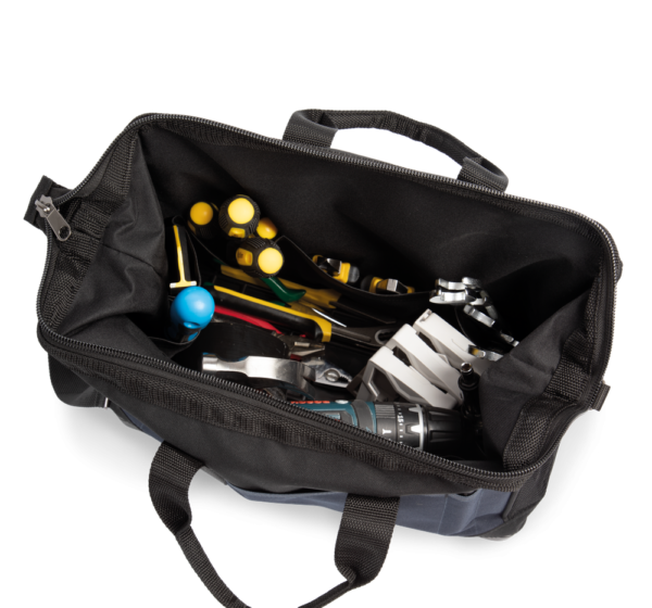 Sac à outils avec fond plastique