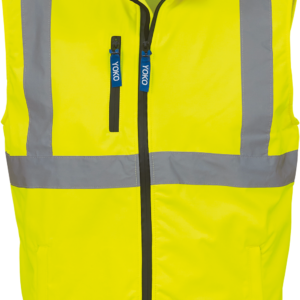 Bodywarmer softshell haute visibilité