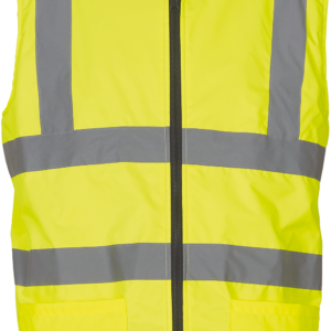 Bodywarmer réversible haute visibilité