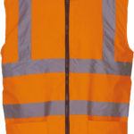 Bodywarmer réversible haute visibilité