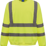 Sweat-shirt haute visibilité col rond