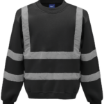 Sweat-shirt haute visibilité col rond