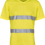 T-shirt col V haute visibilité Top Cool