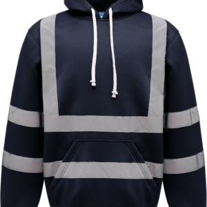 Sweatshirt capuche haute visibilité