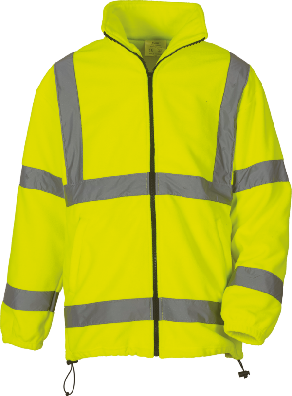 Veste polaire haute visibilité