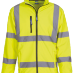 Veste softshell haute visibilité