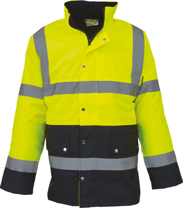 Veste de sécurité bicolore haute visibilité