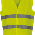 Gilet à 2 bandes haute visibilité