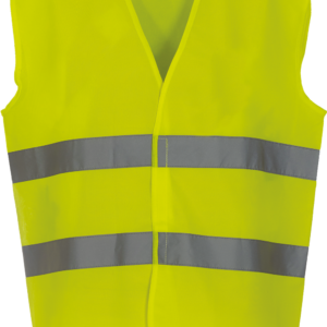 Gilet à 2 bandes haute visibilité
