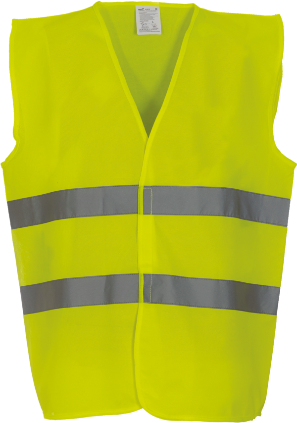 Gilet à 2 bandes haute visibilité