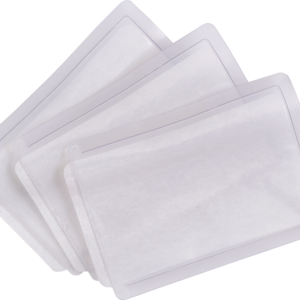 Poches d&rsquo;identité thermocollantes (1 unité = pack de 50)