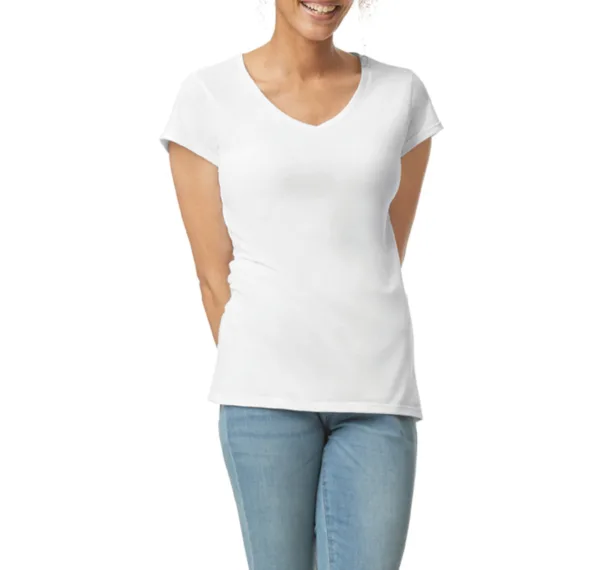 Gildan GI64V00L, coloris White