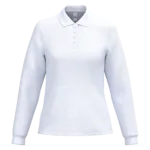Polo piqué LSL femme