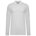 Polo piqué manches longues Bio180 homme