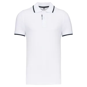 Kariban K245, coloris White / Navy / White