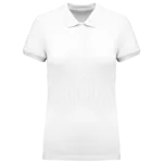 Polo piqué manches courtes femme