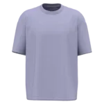 T-shirt unisexe oversize manches courtes