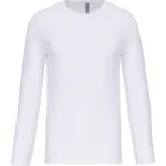 T-shirt col rond manches longues homme