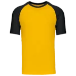 Baseball > T-shirt bicolore manches courtes