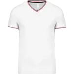T-shirt maille piquée col V homme