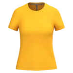 T-shirt col rond manches courtes femme