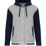 Blouson Teddy à capuche unisexe