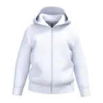 Sweat-shirt recyclé zippé à capuche enfant