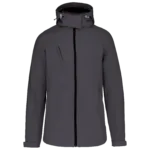 Veste softshell à capuche amovible femme