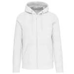 Sweat-shirt zippé capuche unisexe