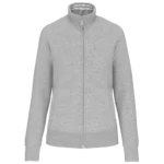 Veste molleton zippée femme