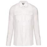 Chemise pilote manches longues homme