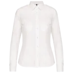 Chemise pilote manches longues femme